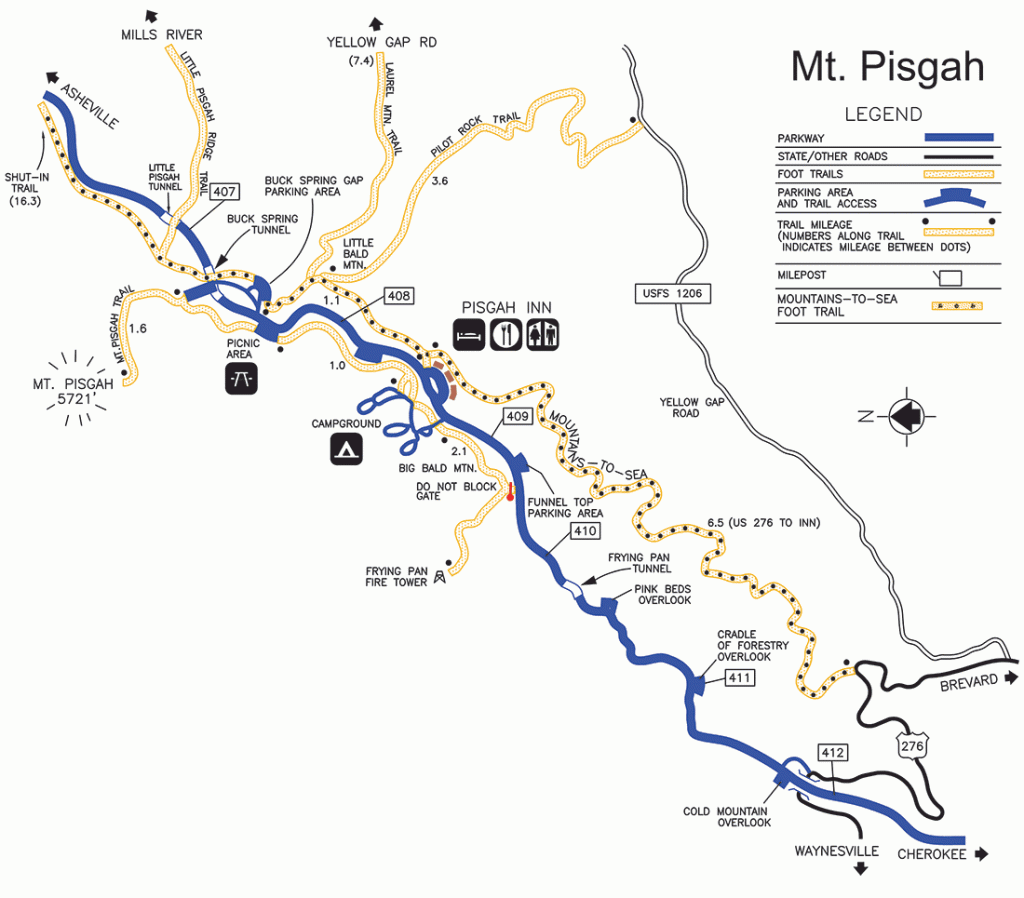 mount pisgah map