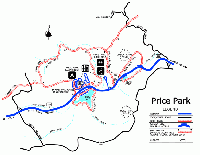 Julian Price Memorial Park Blue Ridge Parkway