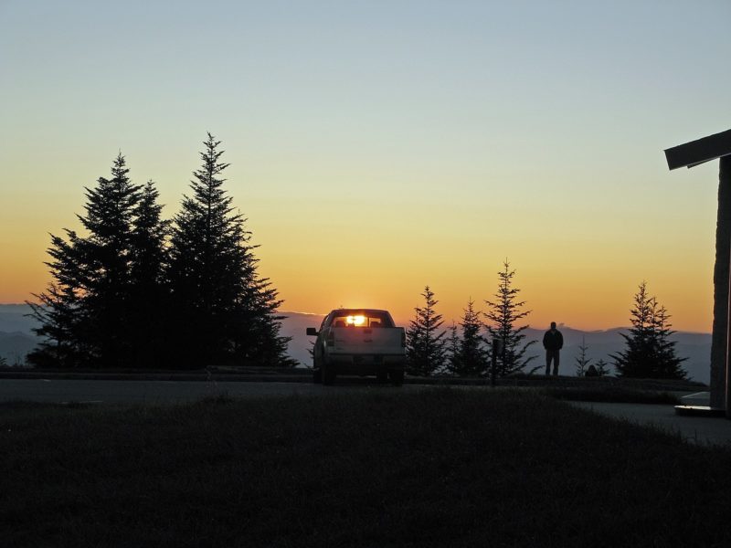 Waterrock Knob Sunset