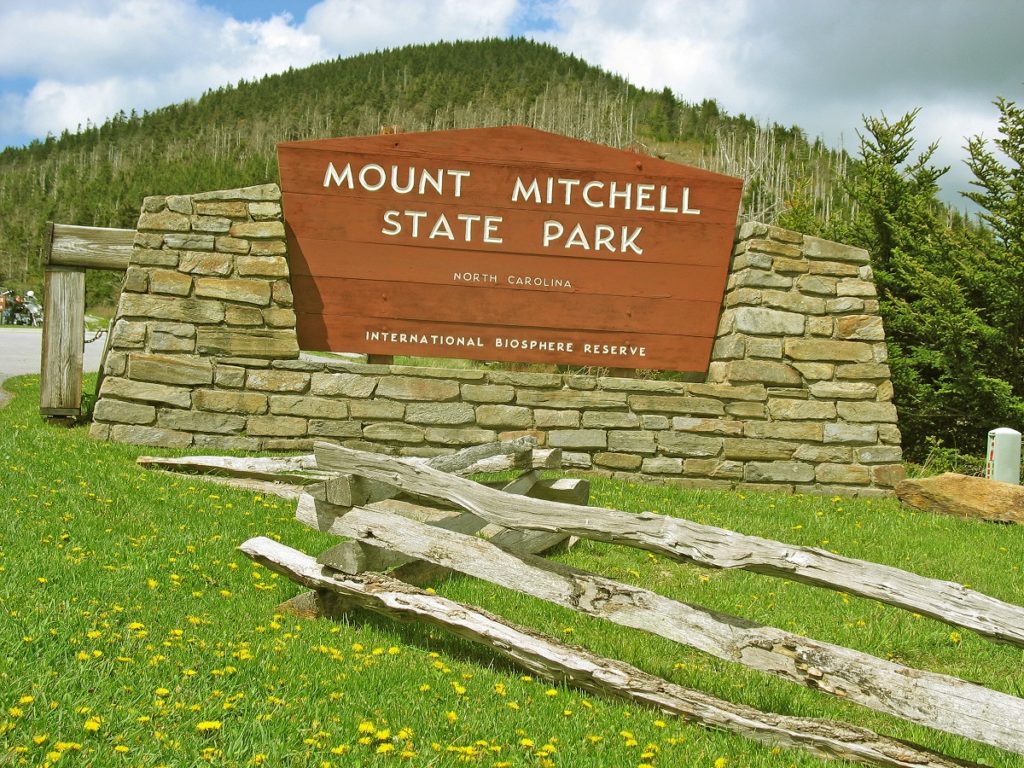 Mount Mitchell, blue ridge parkway