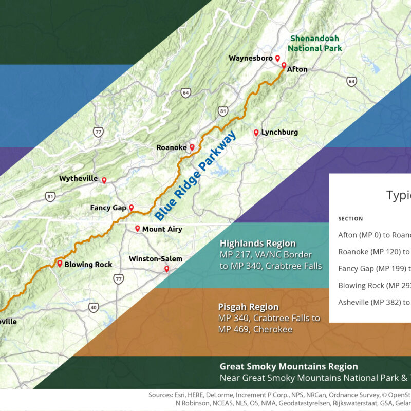 Interactive Parkway Map Blue Ridge Parkway Interactive Parkway Map Blue Ridge Parkway