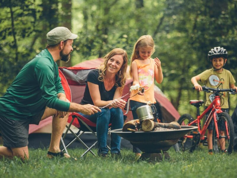 Campgrounds at Explore Park