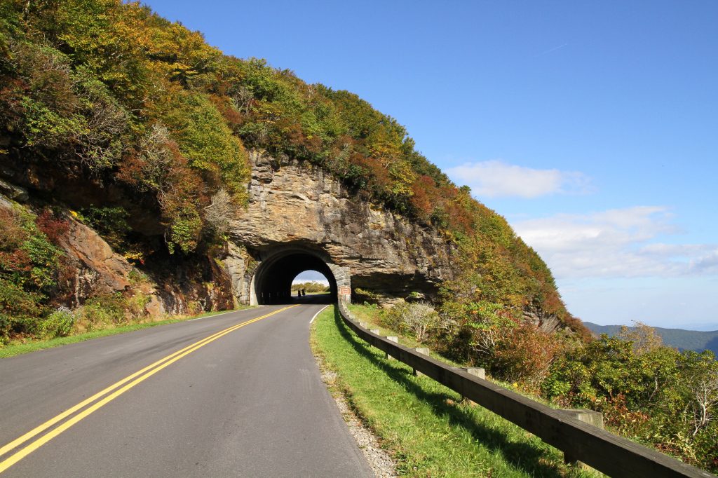 the Craggy Pinnacle Tunnel