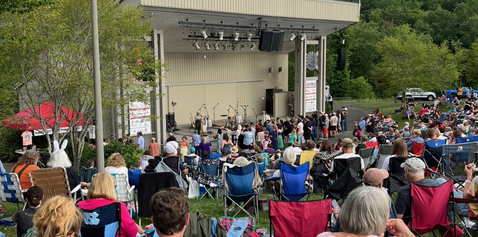 blue ridge music center amphitheater