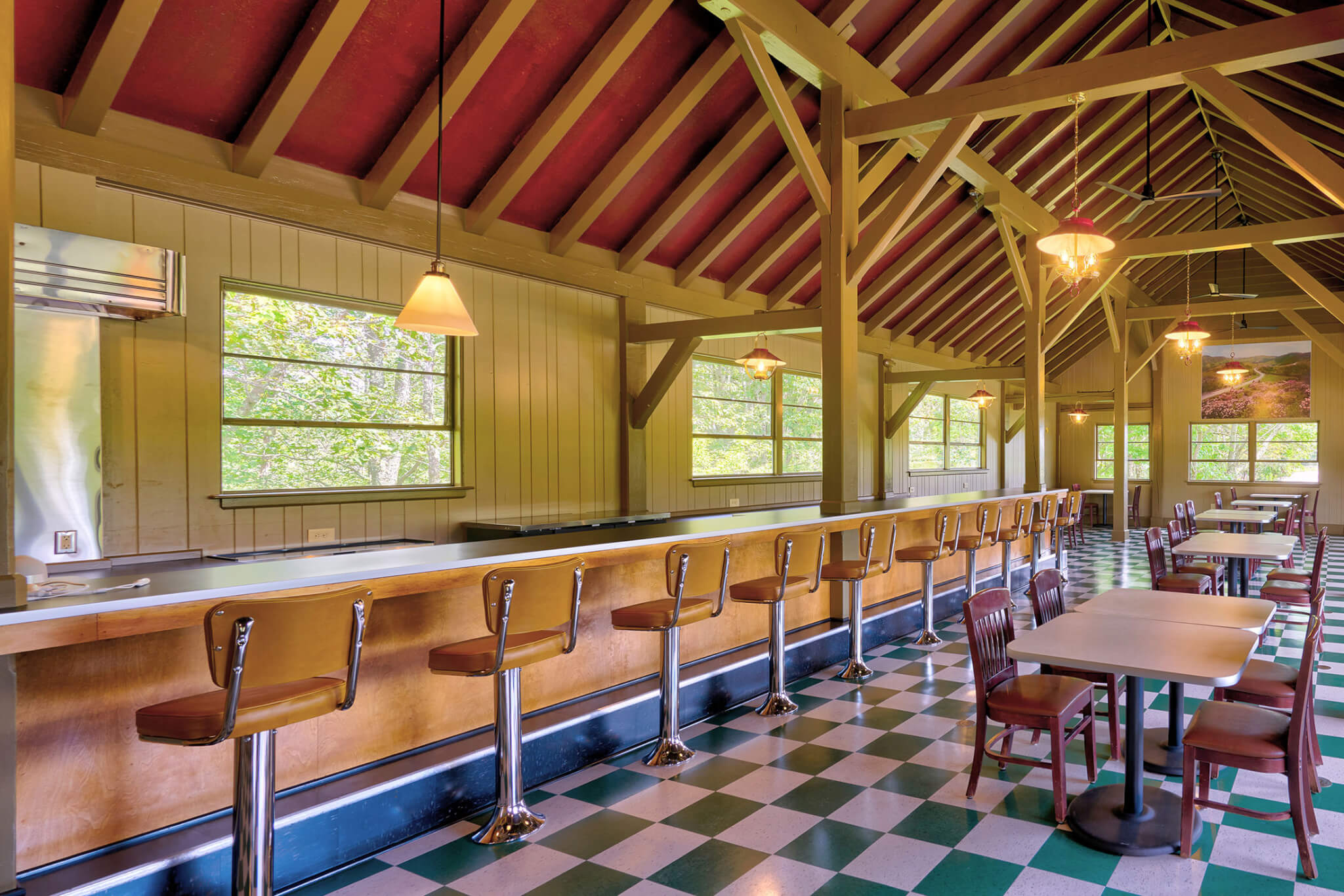 restaurant along the blue ridge parkway
