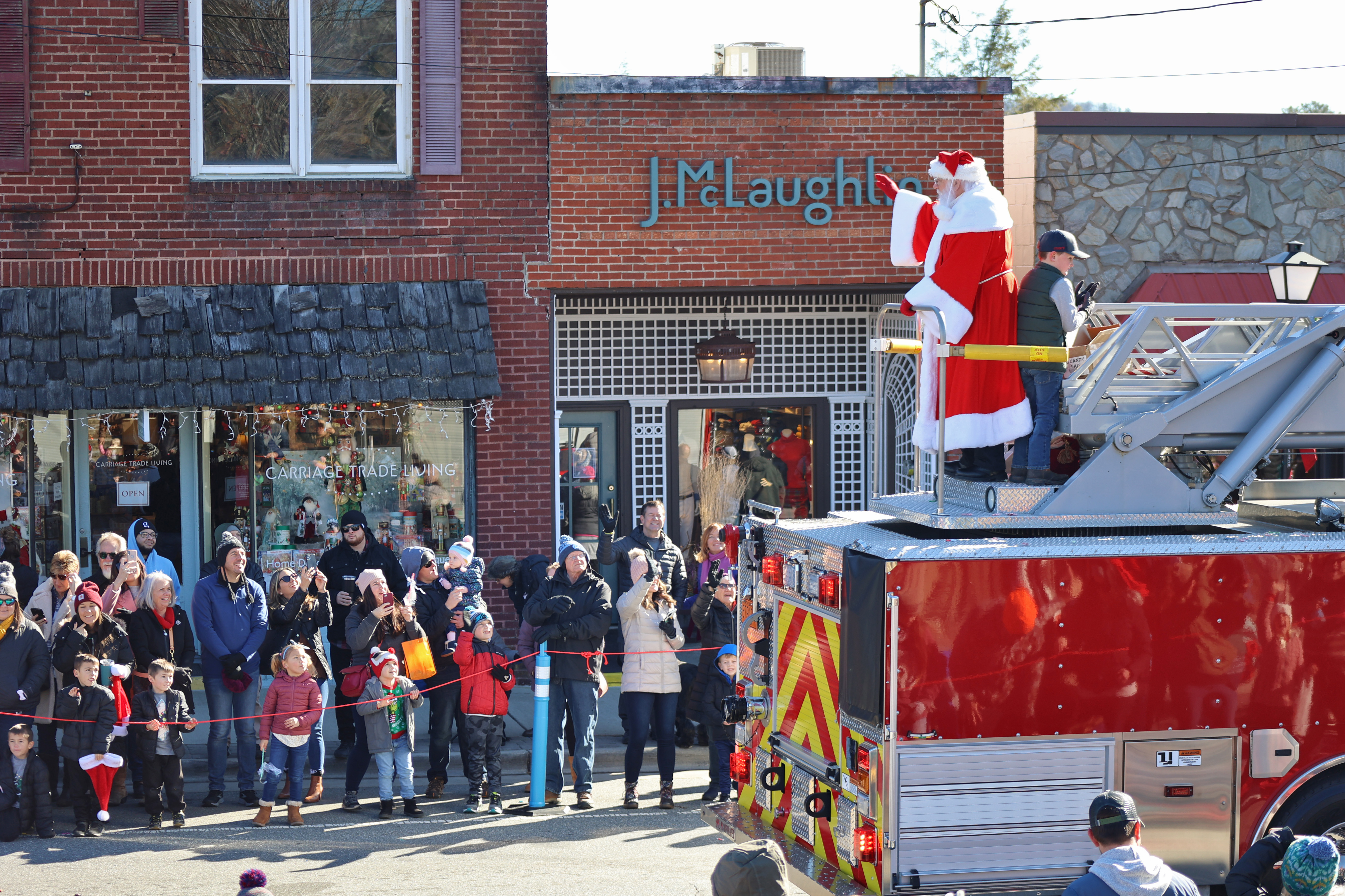 Christmas in the Park & Parade in Downtown Blowing Rock