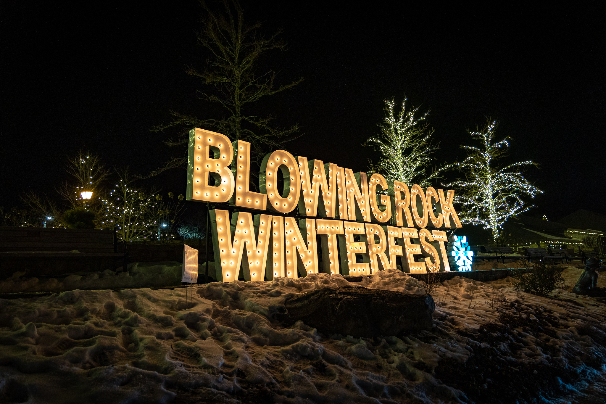 Blowing Rock WinterFest in Downtown Blowing Rock
